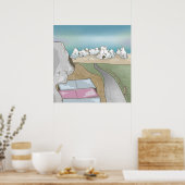 キャッスルヒルボルダングニュージーランド ポスター (キッチン)