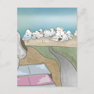 キャッスルヒルボルダングニュージーランド ポストカード