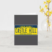 キャッスルヒル ブロンクス ニューヨーク ニューヨーク州 近所 ホームタウン カード (黄色い花)