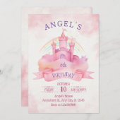 キャッスルプリンセス 招待状 (正面/裏面)