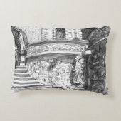 キャッスルペンシラートモノクローム アクセントクッション (裏面)