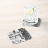 キャッスルペンシラートモノクローム ペーパーコースター (インサイチュ)