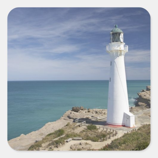 キャッスルポイントライトハウス、ケストレポイント、ワイララパ、 スクエアシール (正面)