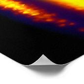 キャッスルマウンテンズレイクフォレストグリッタースターズアート ポスター (角)