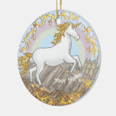 キャッスルユニコーン セラミックオーナメント (左)
