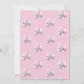 キャッスルレインボーハートスターズ誕生日 招待状 (裏面)