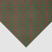 キャッスルレザーのフレイザータータンチェック格子模様 薄葉紙 (詳細)