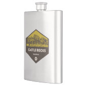 キャッスルロック州パークアイダホ フラスク (左)