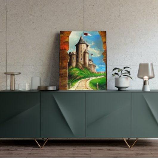 キャッスルロード絵画のポスター ポスター