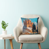 キャッスル及び彼女の夢を見る装飾用クッション クッション (椅子)