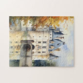 キャッスル威厳のあるウォーターのカラーパズル ジグソーパズル (横)