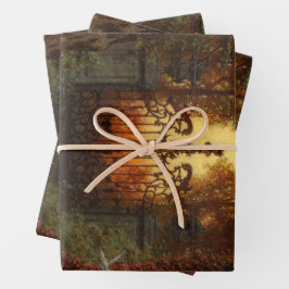 キャッスル幽霊のよく出るゲート（バイフェルディナンド・クナブ） ラッピングペーパーシート