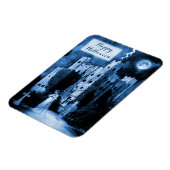 キャッスル幽霊のよく出るゴシックハッピーハローウィン マグネット (左側)