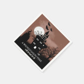 キャッスル幽霊のよく出るハ不気味ロウィン スタンダードカクテルナプキン (角)