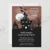 キャッスル幽霊のよく出るハ不気味ロウィン 招待状 (正面)