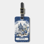 キャッスル素晴らしフローラブルートイルドゥジュイミモノグラム ラゲッジタグ (正面縦)