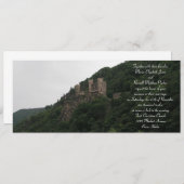 キャッスル結婚式招待状 招待状 (正面/裏面)