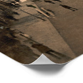 キャッスル通り、アバディーン、スコットランドのアーカイブプリント ポスター (角)