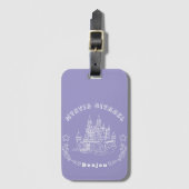 キャッスル – クラシックデザイン ラゲッジタグ (正面縦)