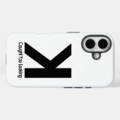 キャッチしたね – バカバカしいピッチャーの台詞 Case-Mate iPhoneケース (裏面 (横))