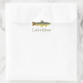 キャッチとリリースの魚釣り ラウンドシール (バッグ)