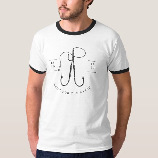 キャッチのために作られた Tシャツ (正面)