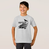 キャッチを追い、波を征服する。 Tシャツ (正面フル)