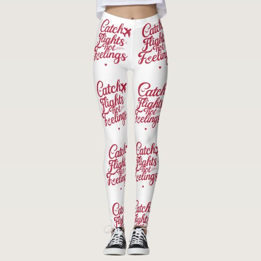 キャッチフライトなし感覚フェミニン – トラベルサス レギンス (正面)