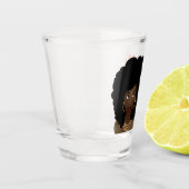 キャッチフライト感覚ではなく黒人女性 ショットグラス (左)