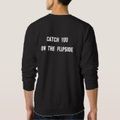 キャッチフレーズ付きスタースウェットシャツ スウェットシャツ (裏面)