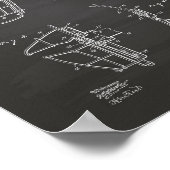 キャッチャーのマスク1913特許技術シャルボード ポスター (角)