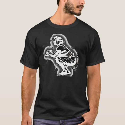 キャッチャーの待っていること Tシャツ (正面)
