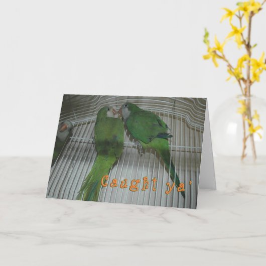 キャッチヤ カード (黄色い花)