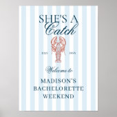 キャッチロブスターバチェロレッテへようこそ ポスター (正面)