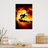 キャッチングエア – ポスター (キッチン)