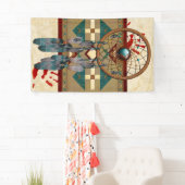 キャッチングスピリット先住民アメリカ 横断幕 (インサイチュ)