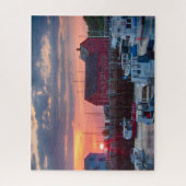 キャッチングドーンオンロックポートハーバー ジグソーパズル (縦)