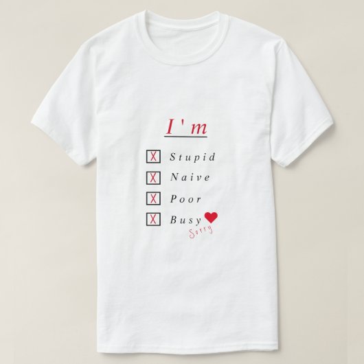 キャッチーなテキスト メンズTシャツ Tシャツ (デザイン正面)