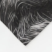 キャッチ空気 – マウンテンバイクデジタル鉛筆スケッチ フリースブランケット (角)