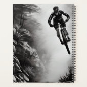 キャッチ空気 – マウンテンバイクデジタル鉛筆スケッチ プランナー手帳 (裏面)