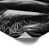 キャッチ空気 – マウンテンバイクデジタル鉛筆スケッチ ポスター (角)