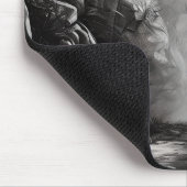 キャッチ空気 – マウンテンバイクデジタル鉛筆スケッチ マウスパッド (コーナー)