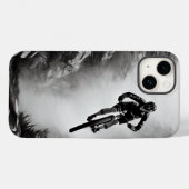 キャッチ空気 – マウンテンバイクデジタル鉛筆スケッチ Case-Mate iPhoneケース (裏面 (横))