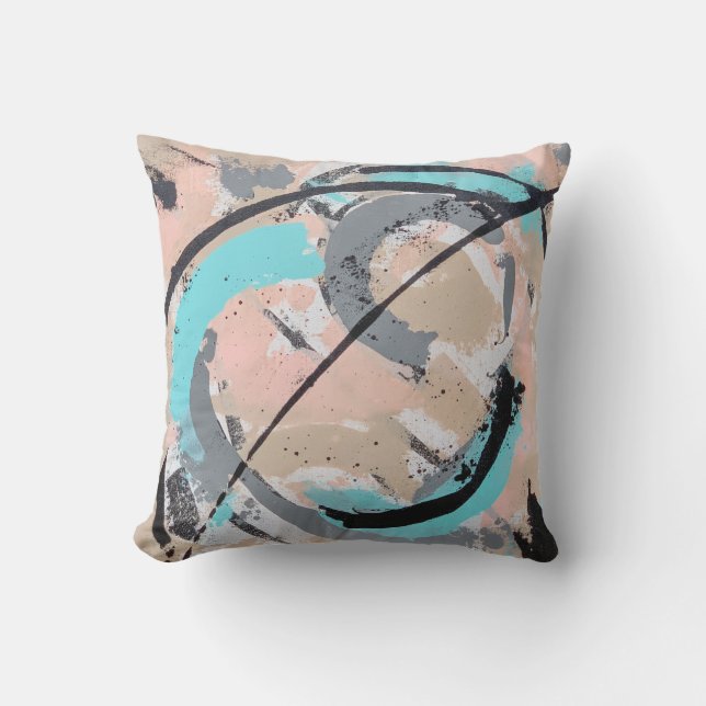 キャッチ22 16 x 16屋外装飾用クッション アウトドアクッション (正面)