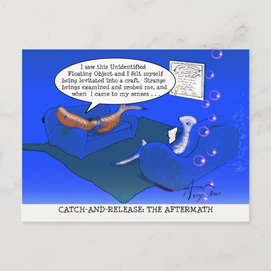 キャッチ・アンド・リリース・ポストカード ポストカード (正面)