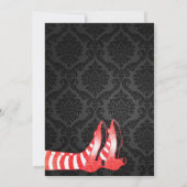 キャッチ・ザ・ウィッチハローウィンパーティ招待状 招待状 (裏面)