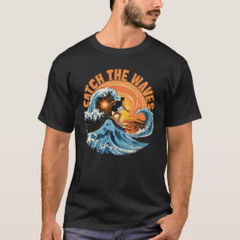 キャッチ・ザ・ウェーブス ビンテージオーシャンアドベンチャーTシャツ Tシャツ