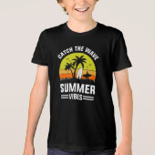 キャッチ・ザ・ウェーブ・サマー・バイブス-64193 トライブレンドＴシャツ (正面)