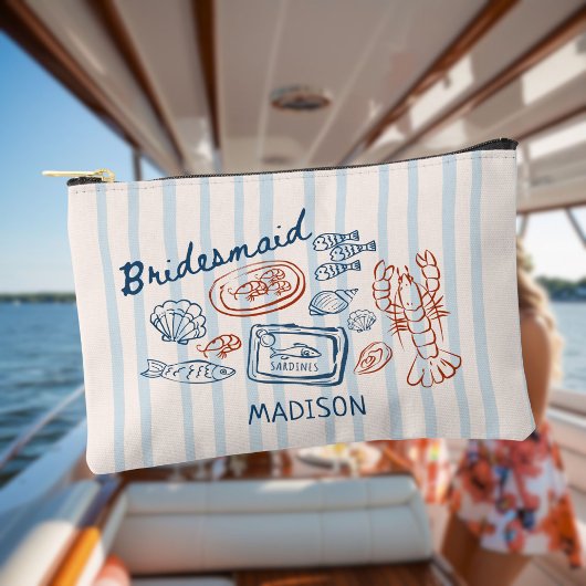 キャッチ・シーフードの花嫁 アクセサリーポーチ