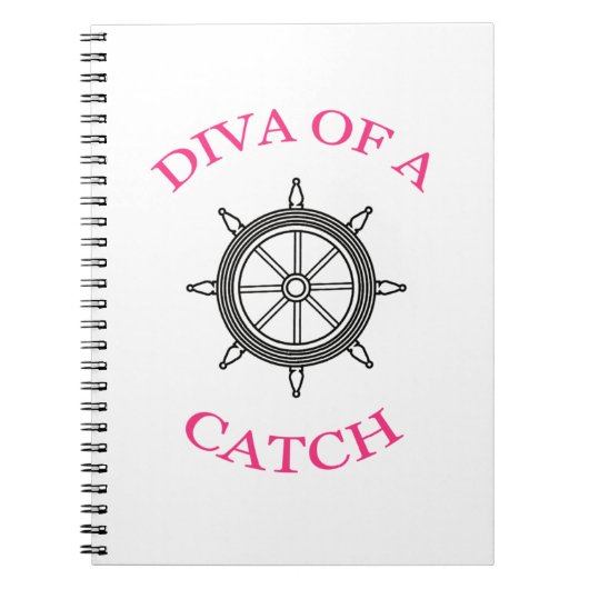 キャッチ・スパイラル・ノートブ航海のックのDIVA ノートブック (正面)